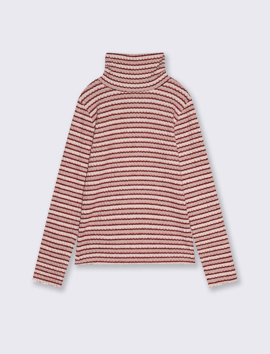Long sleeve ribbed t-shirt - Pattern