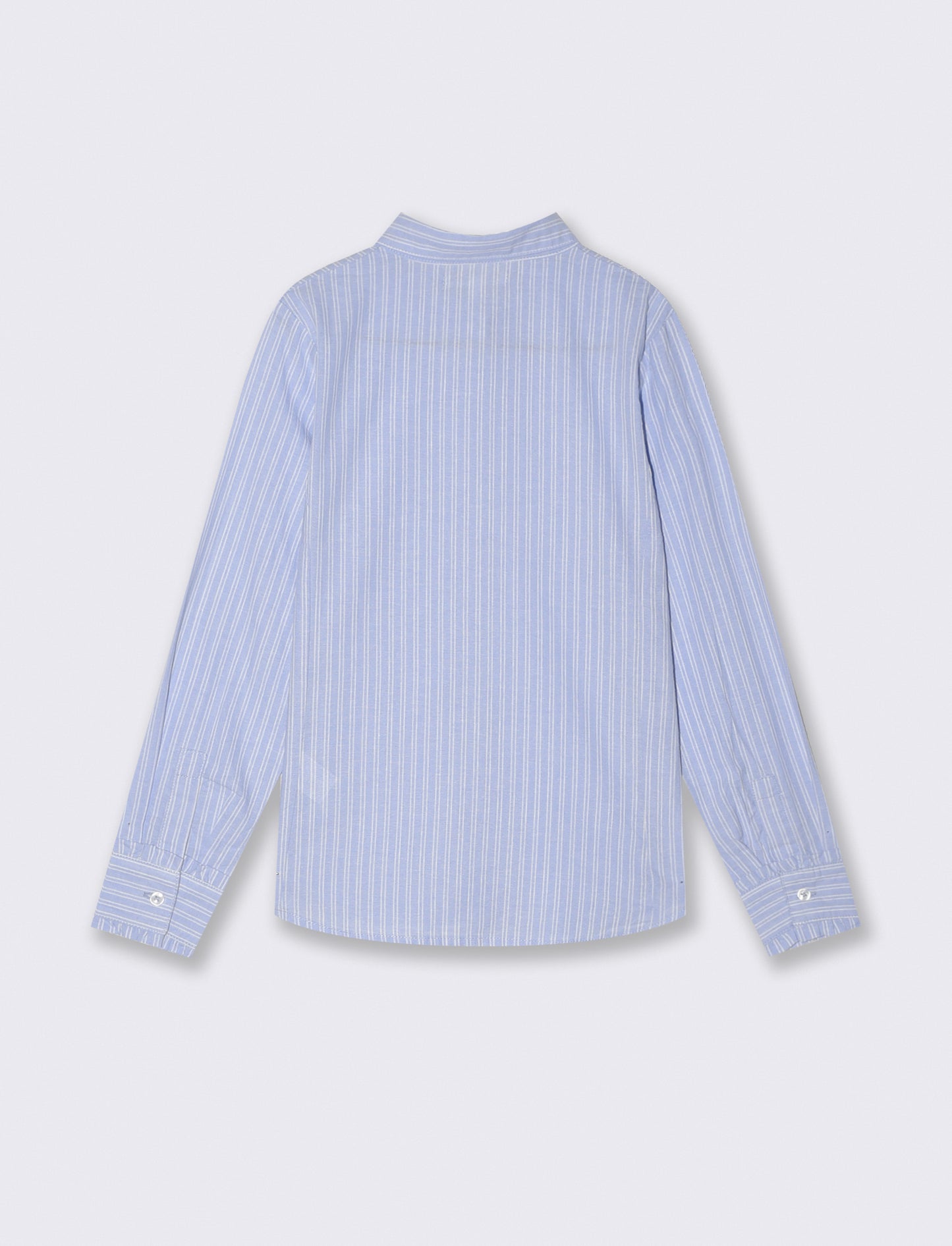 Striped shirt with ruffles for girls - Pattern