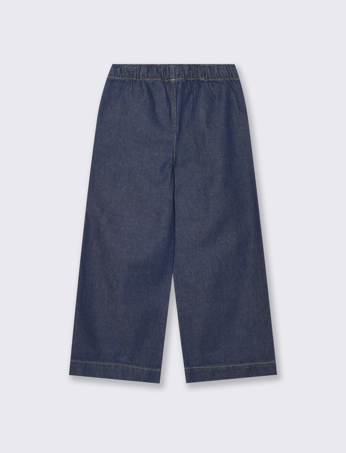 Wide Leg Denim Jeans Rock - Blue