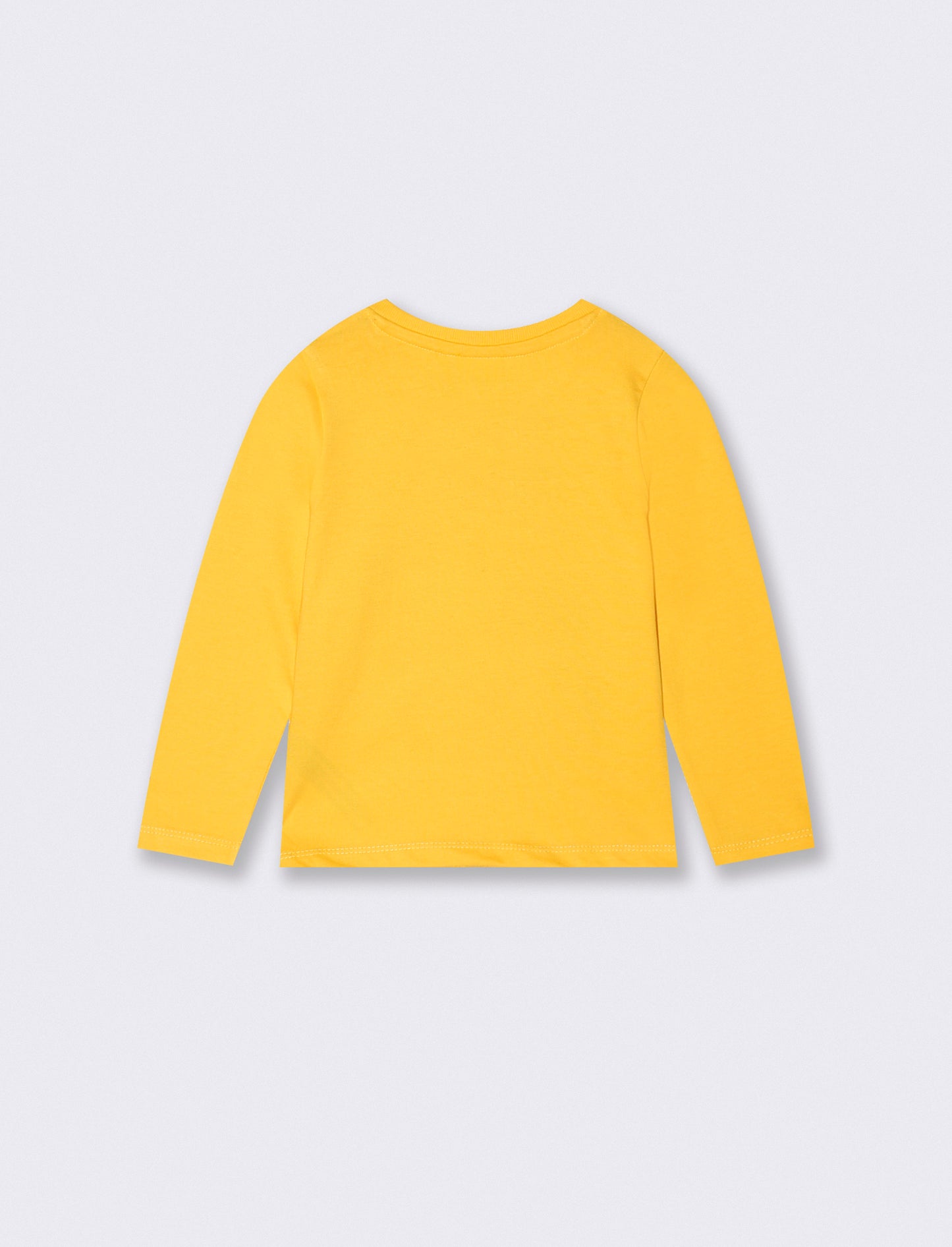 Long sleeve ochre Mickey Mouse T-shirt - Yellow