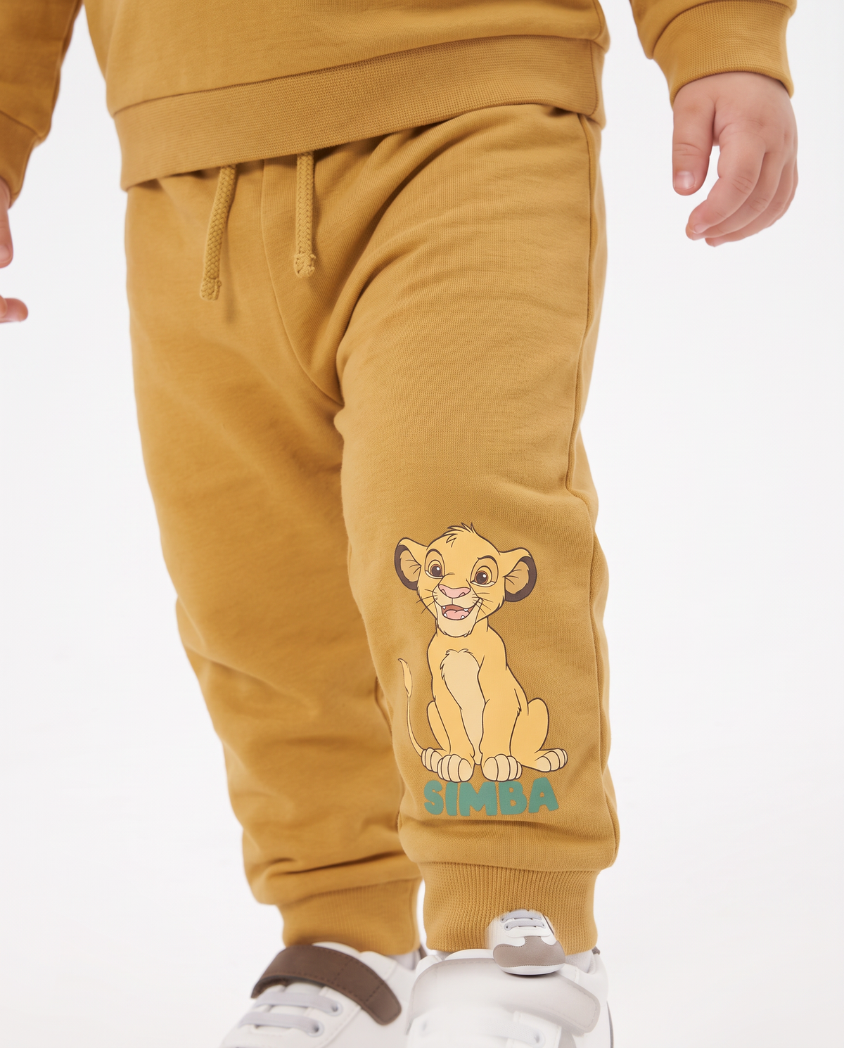 Lion King Sweatshirt Joggers - Yellow