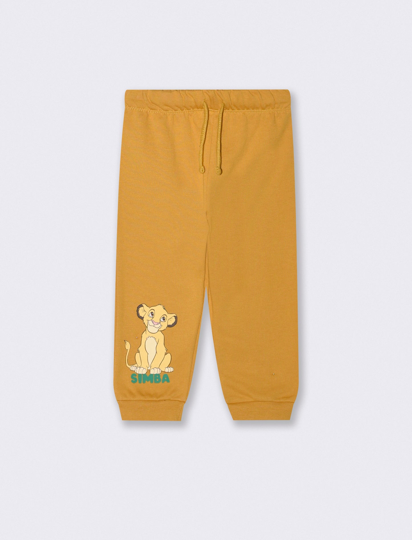 Lion King Sweatshirt Joggers - Yellow