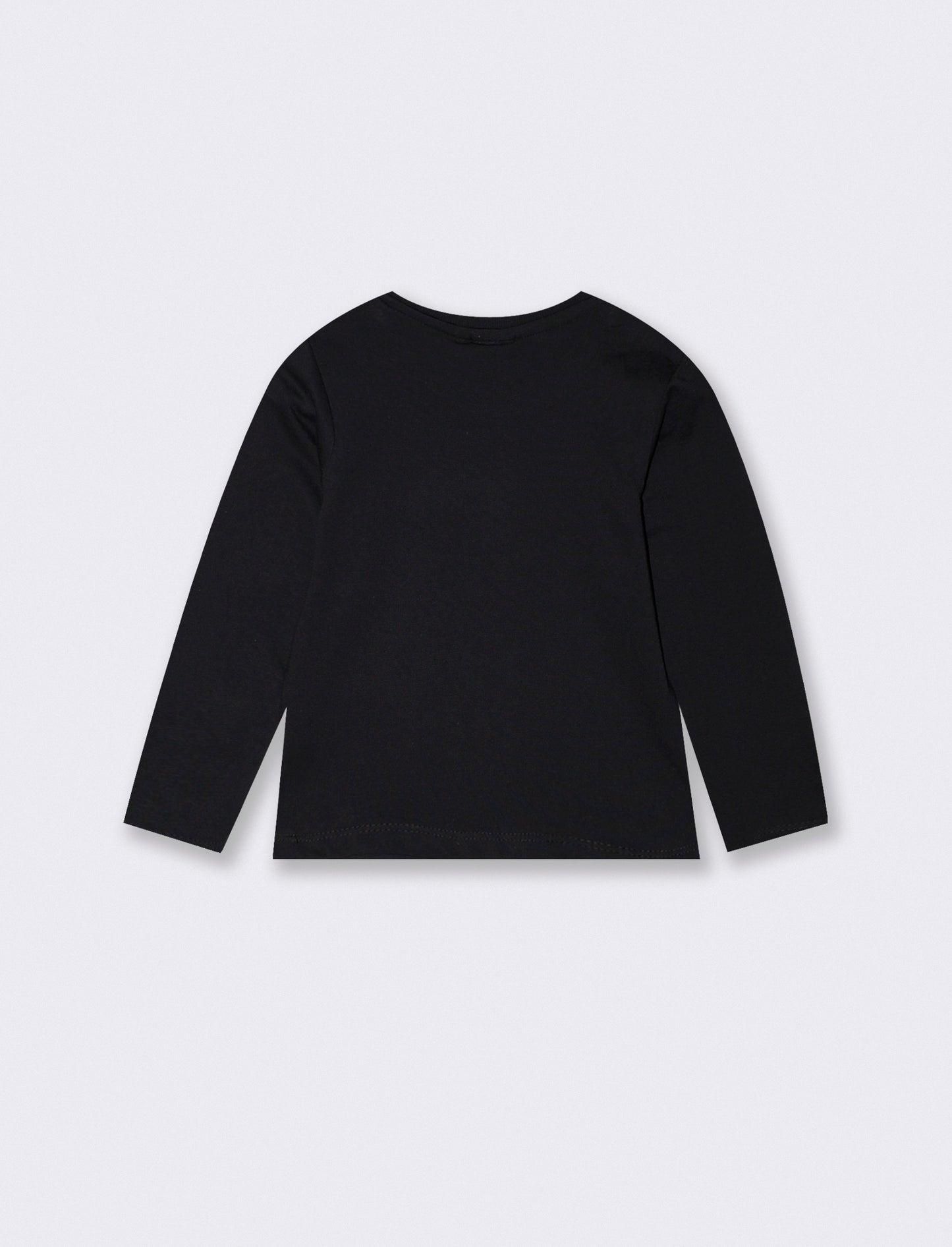 Long Sleeve Mickey Mouse Halloween T-Shirt - Black