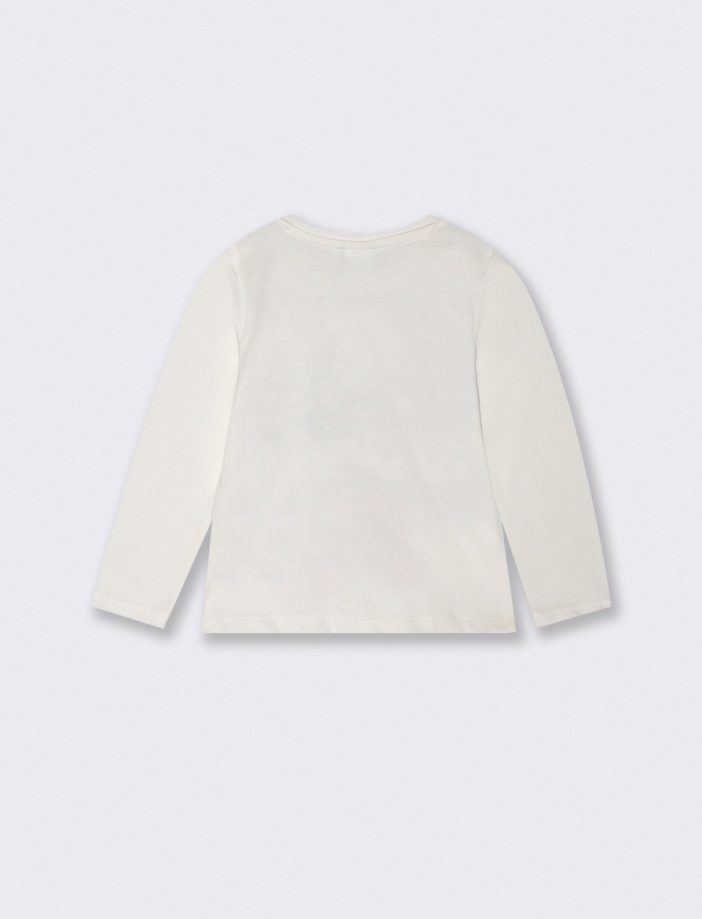 Long Sleeve Mickey Mouse Halloween T-Shirt - White