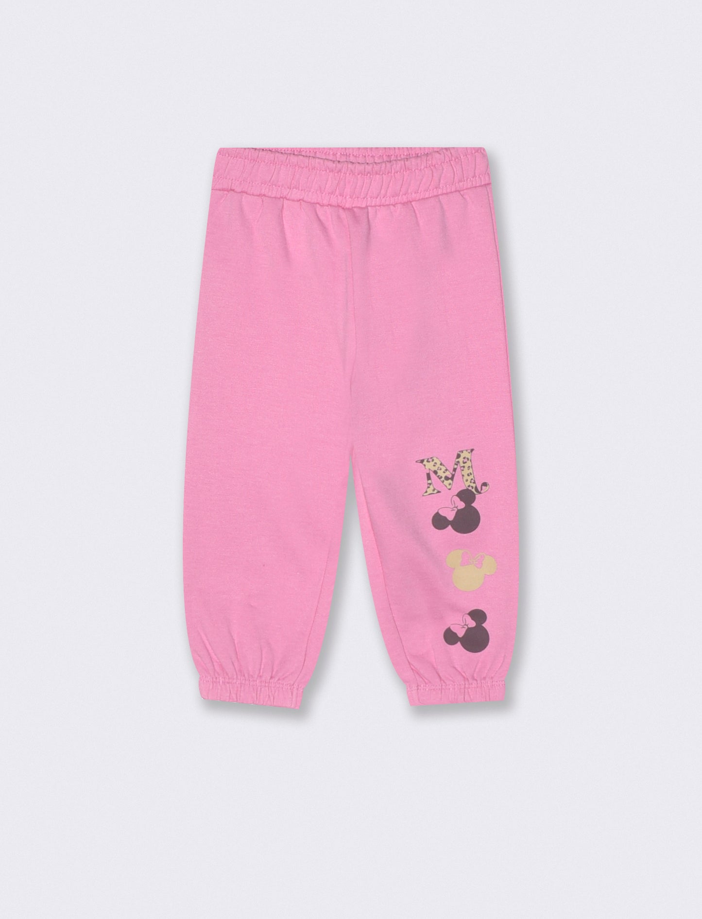 Jogger con stampa Disney Minnie - Fuxia azalea
