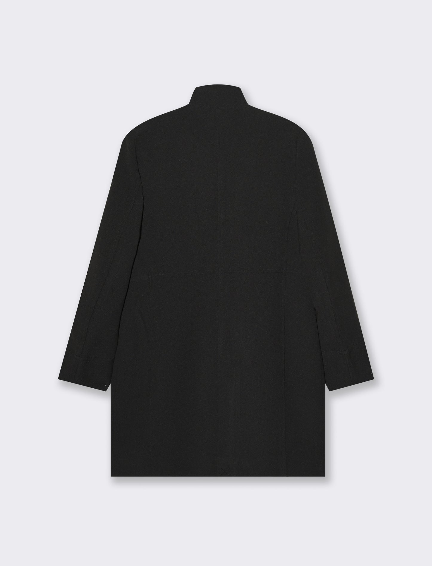 Cappotto basico lunghezza regular e vestibilità silm - Nero