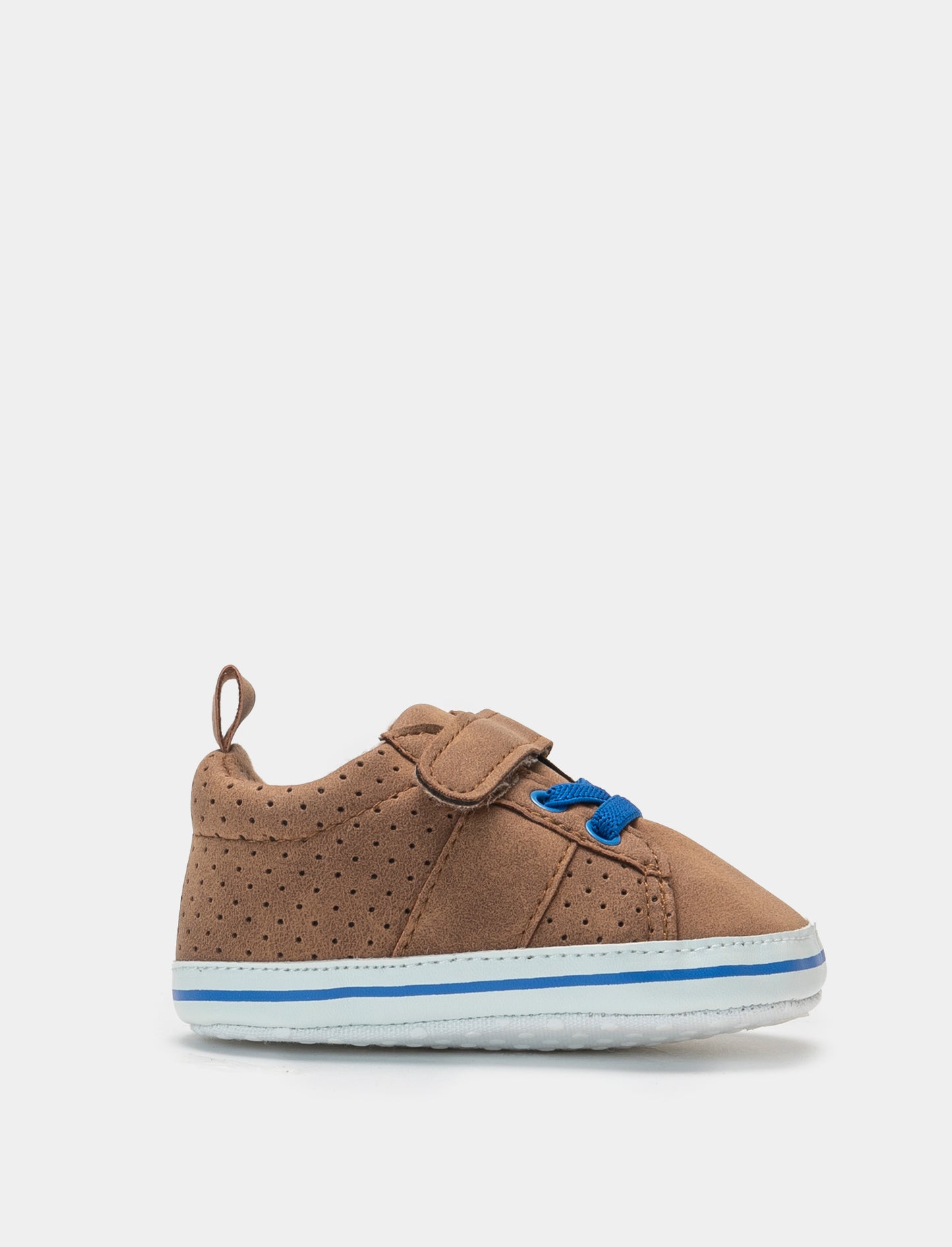 Scarpa con strappo e suola antiscivolo - Cuoio