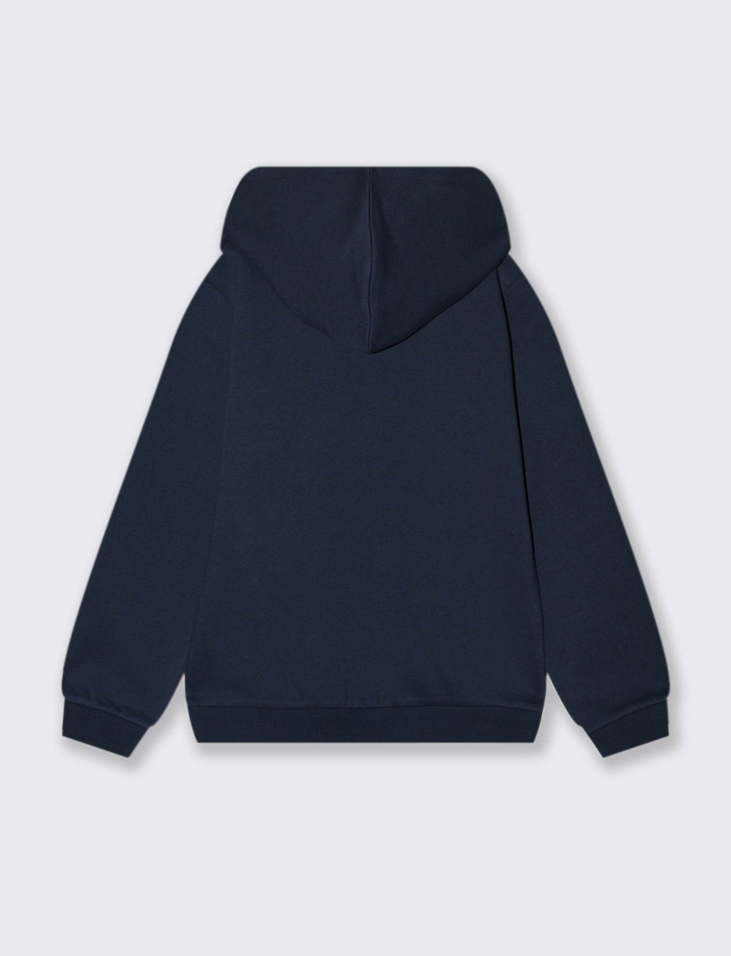 Felpa con cappuccio stampa maxi da bambino - Blu