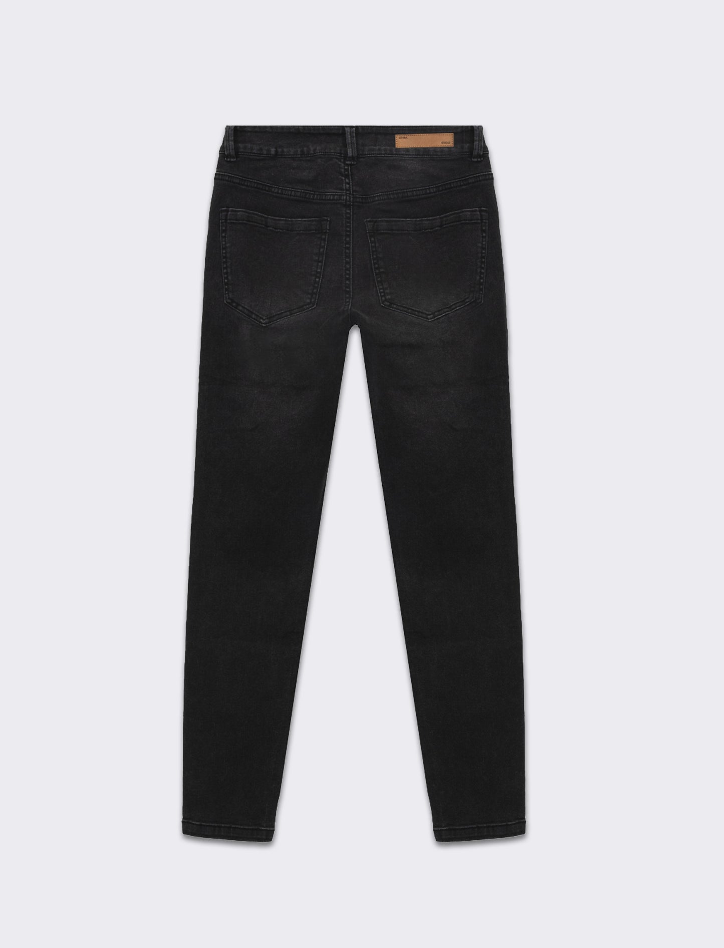 Jeans basico 5 tasche da donna - Nero