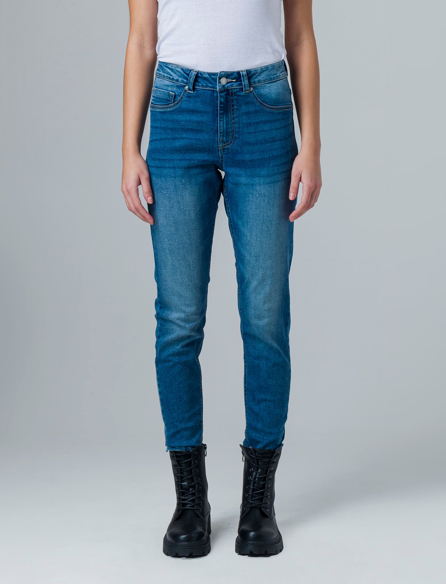 Jeans basico 5 tasche da donna - Denim