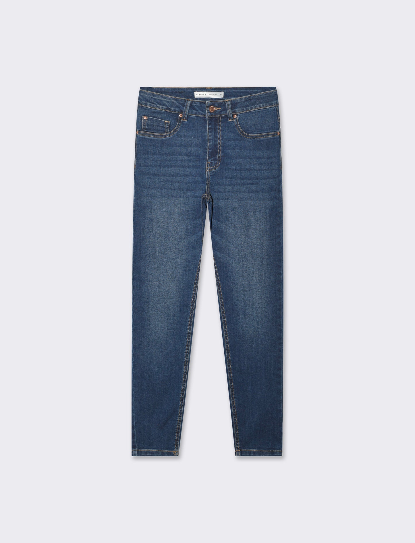 Jeans basico 5 tasche da donna - DENIM SCURO