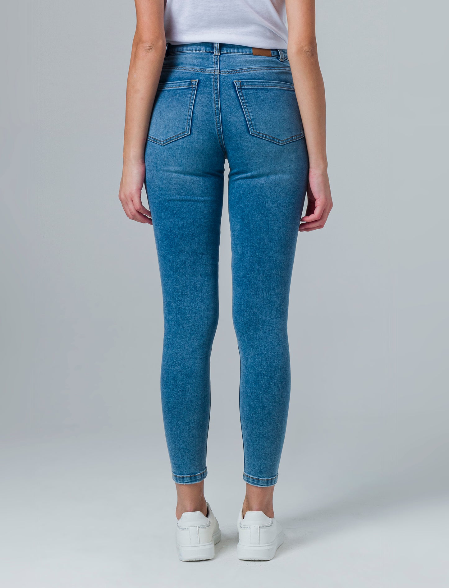 Jeans basico skinny da donna - Denim