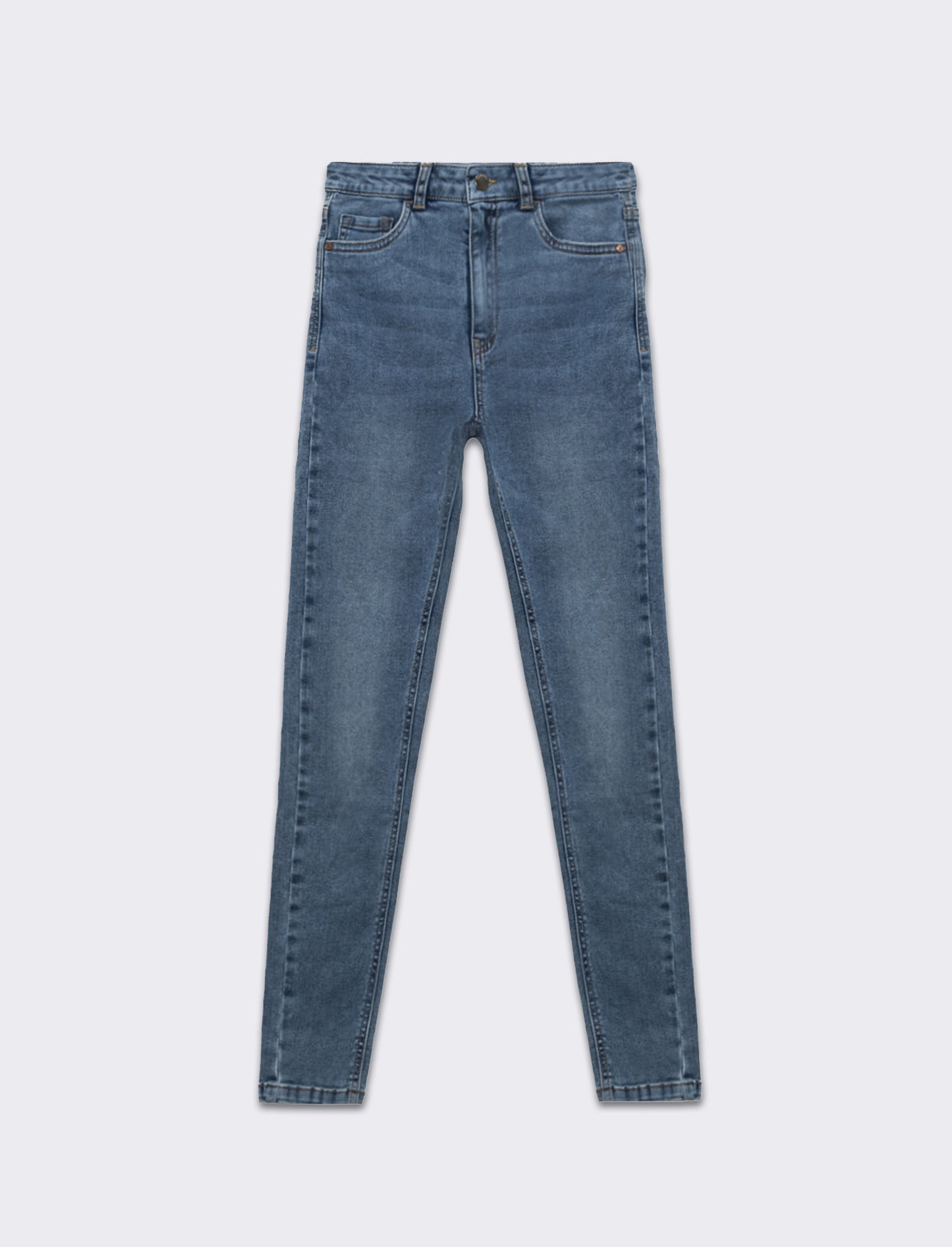 Jeans basico skinny da donna - Denim
