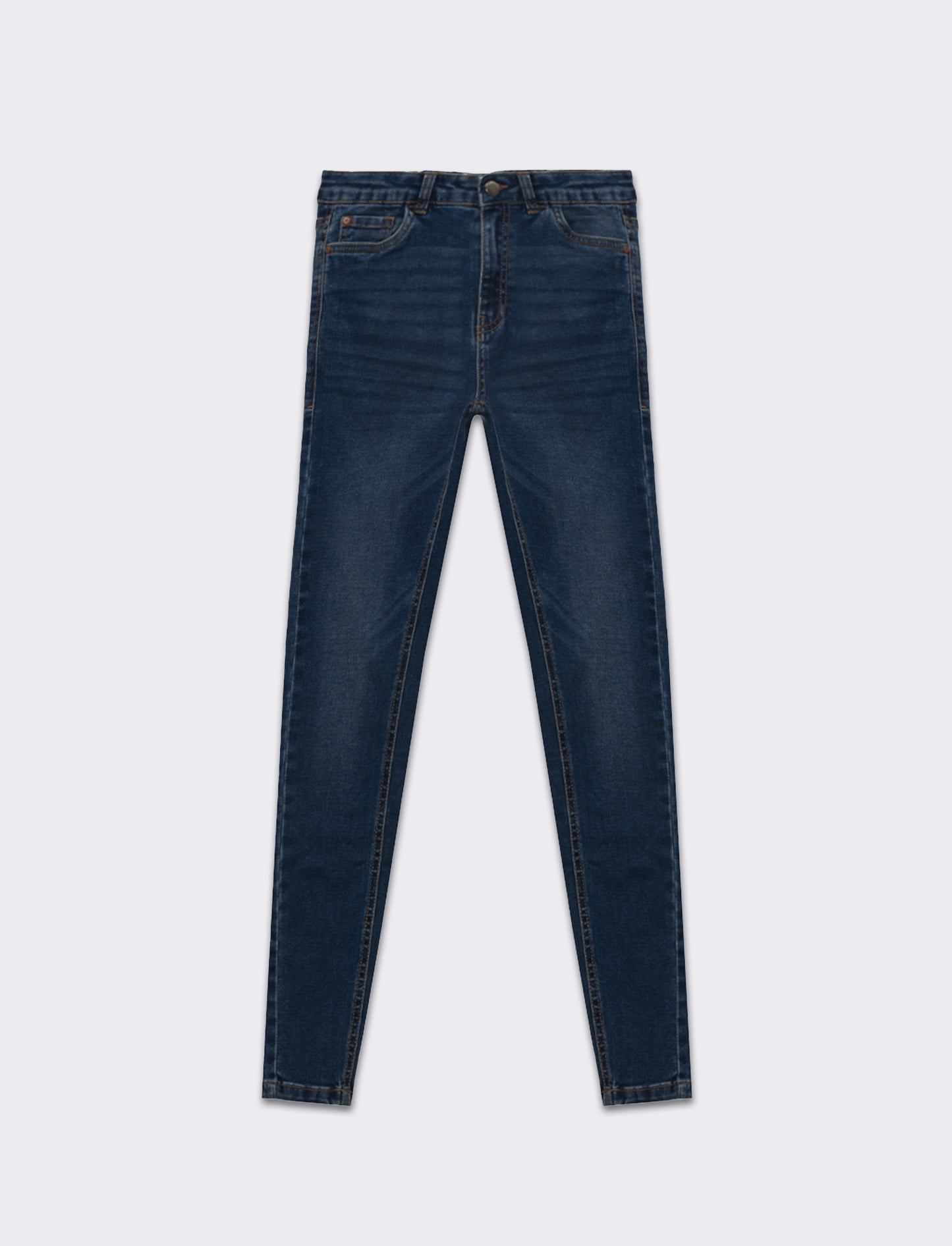Jeans basico skinny da donna - DENIM SCURO
