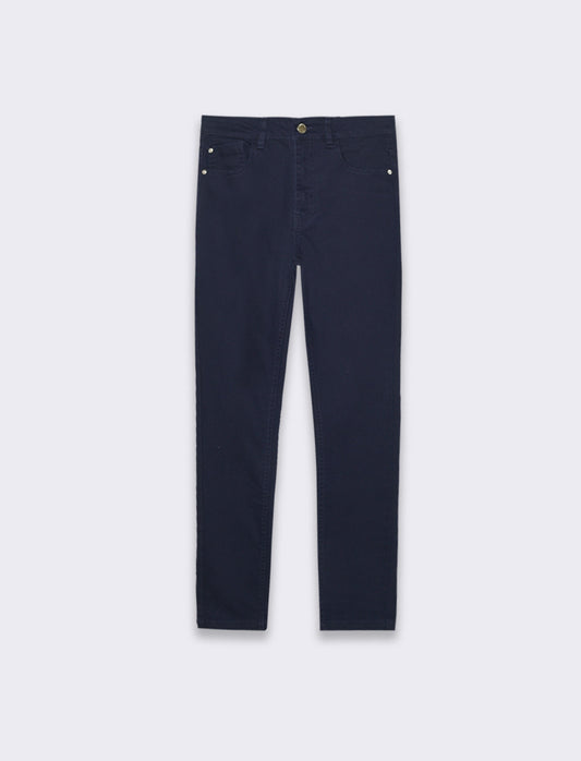 Pantalone skinny colored da donna - Blu