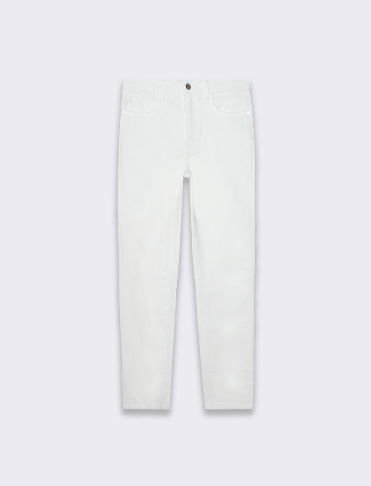 Pantalone skinny colored da donna - Bianco