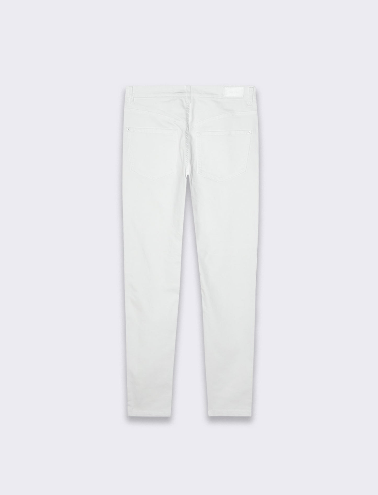 Pantalone skinny colored da donna - Bianco