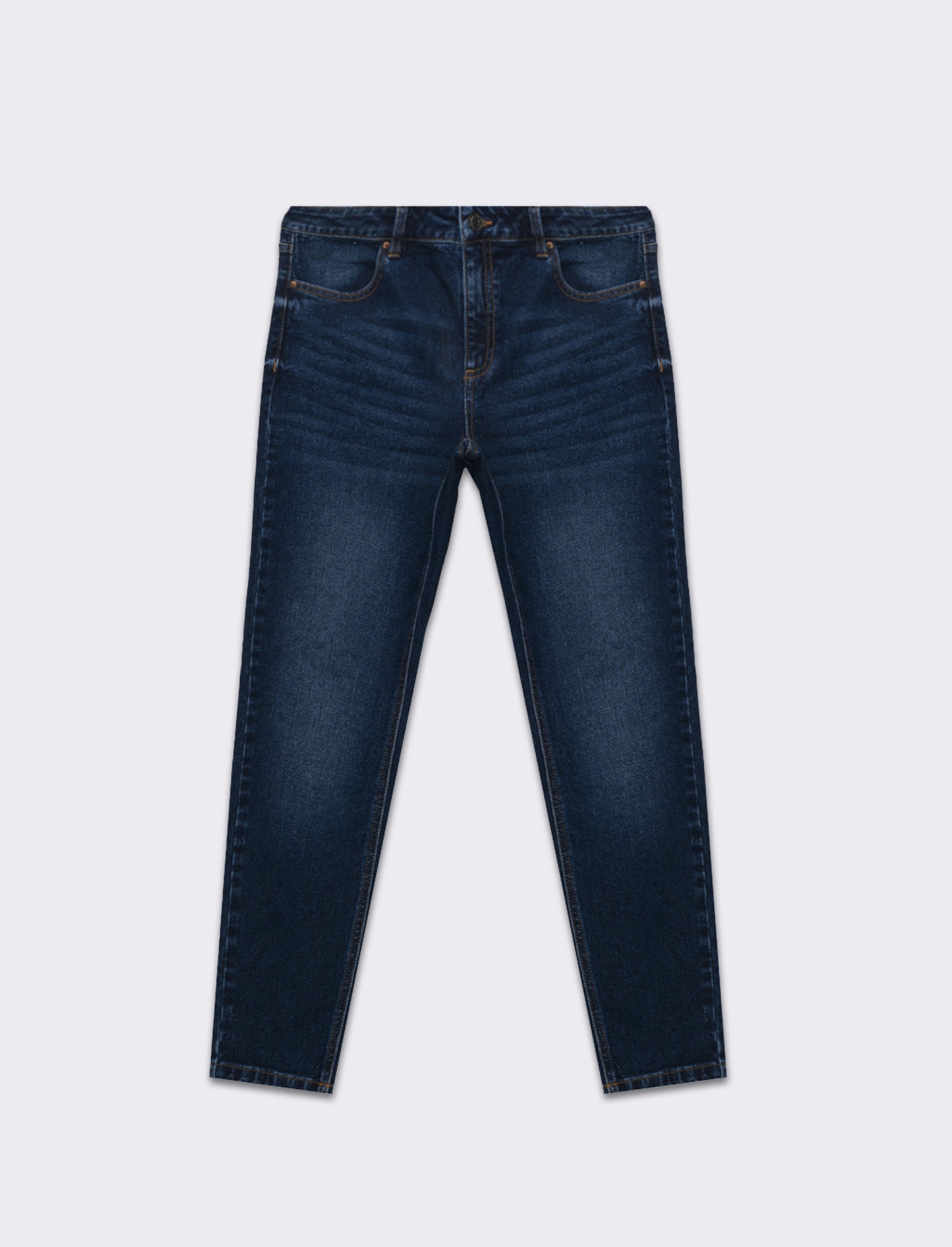 Low waist denim pants da donna - DENIM SCURO