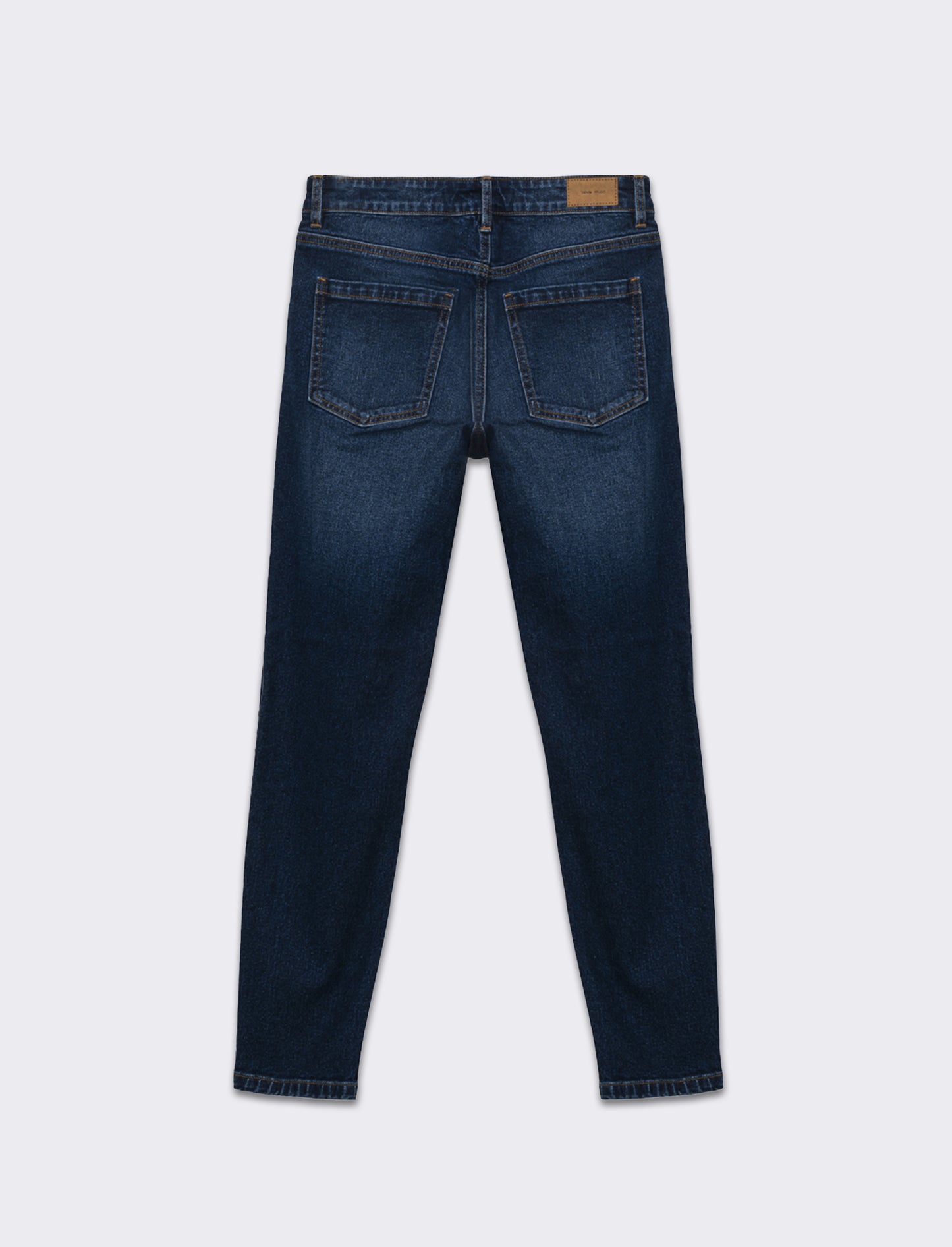 Low waist denim pants da donna - DENIM SCURO
