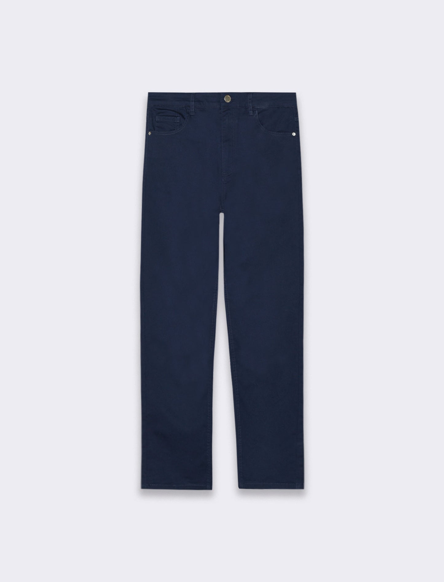 Woman's cropped denim pants for stylish comfort - Blue