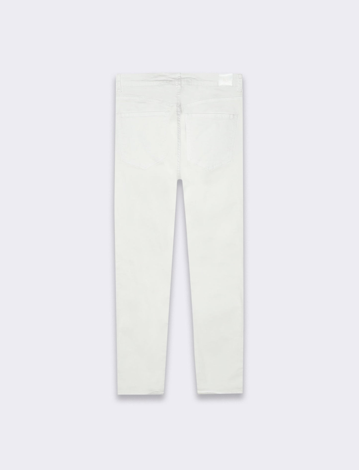 Jeans a pinocchietto da donna - Bianco