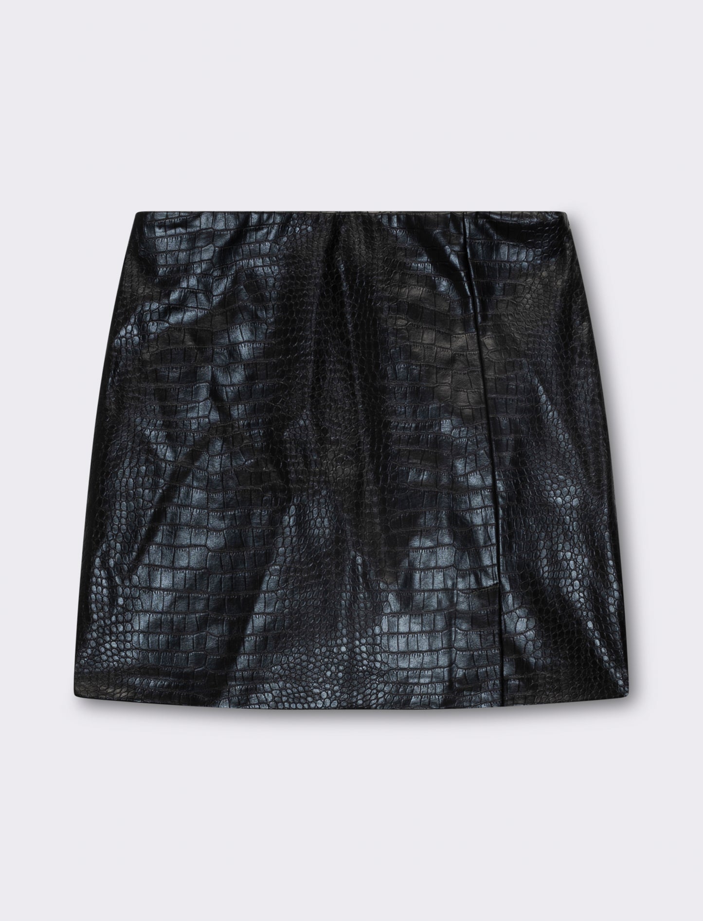 Minigonna in simil pelle da donna - var 1