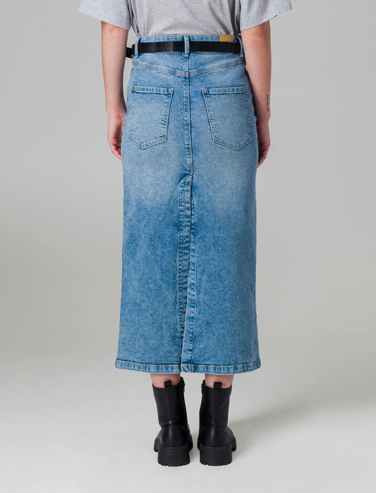 Longuette denim da donna - Denim