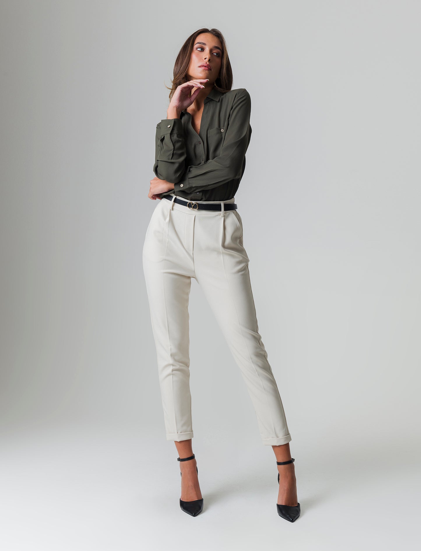 Camicia con tasche sul petto da donna - Ve.milit.