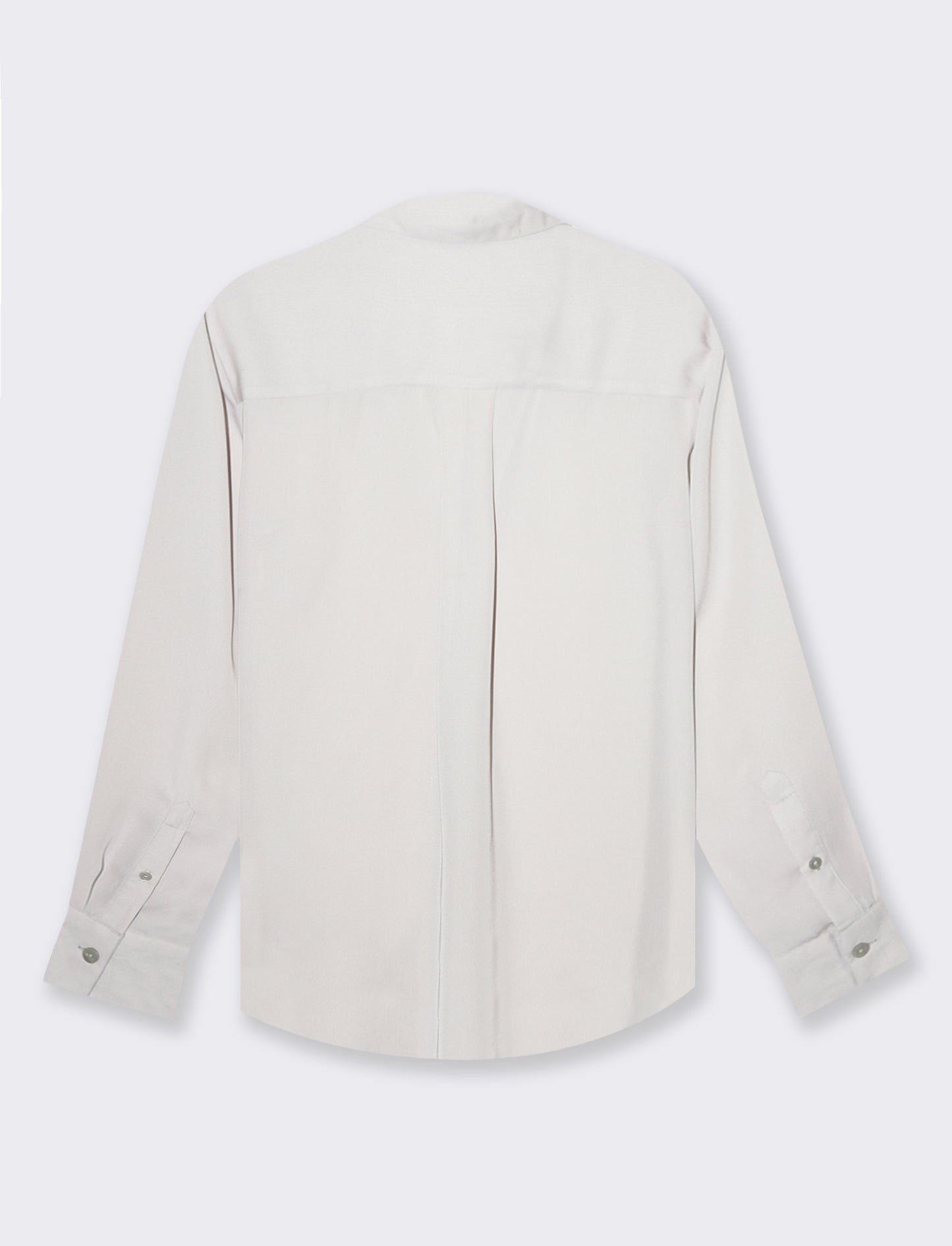 Camicia con spacchi sui fianchi da donna - Sabbia