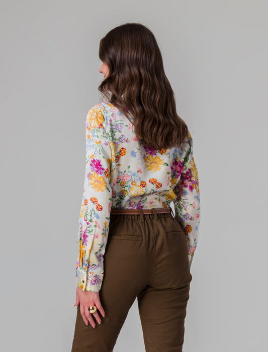 Woman's long sleeve shirt for men - 