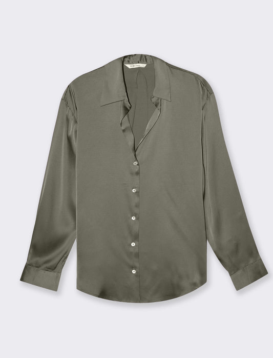Woman's stylish casual shirt for every occasion - Green