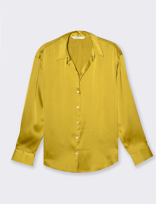 Woman's stylish casual shirt for every occasion - Yellow