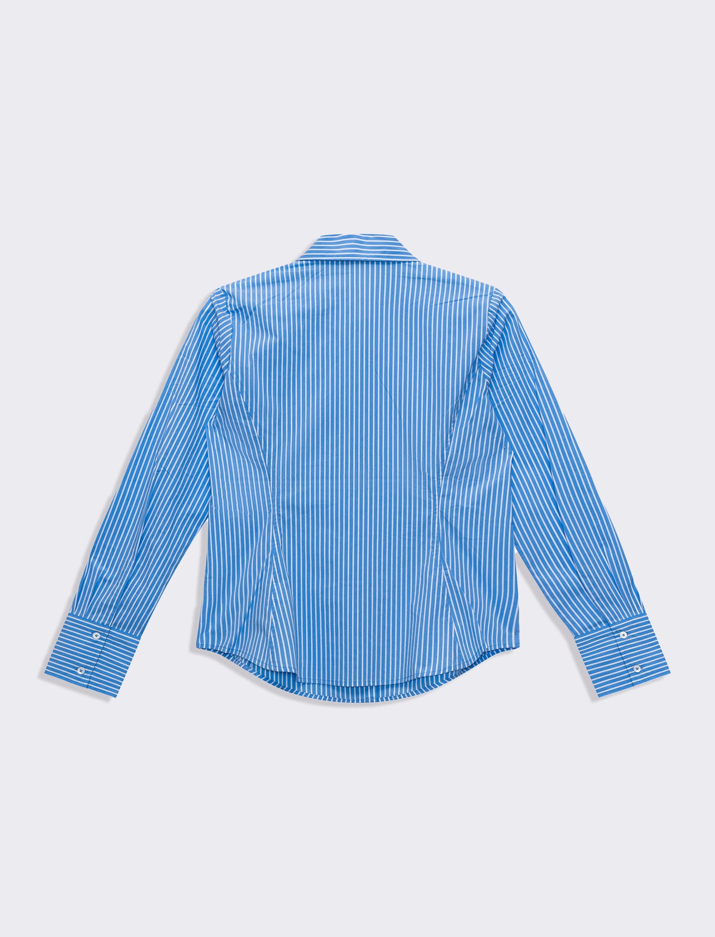 Camicia in tela elastica da donna - Celeste