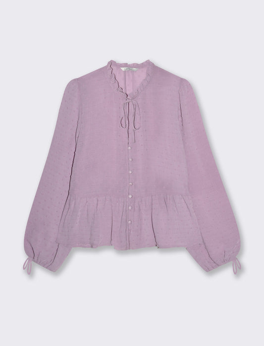 Woman's blouse style shirt - Purple