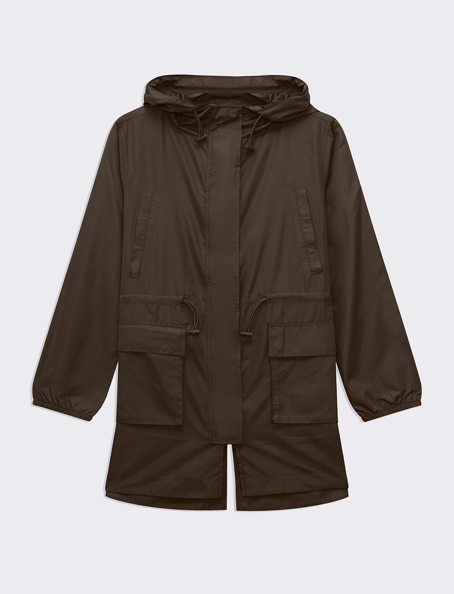Woman's hooded parka for ultimate warmth and style - Green