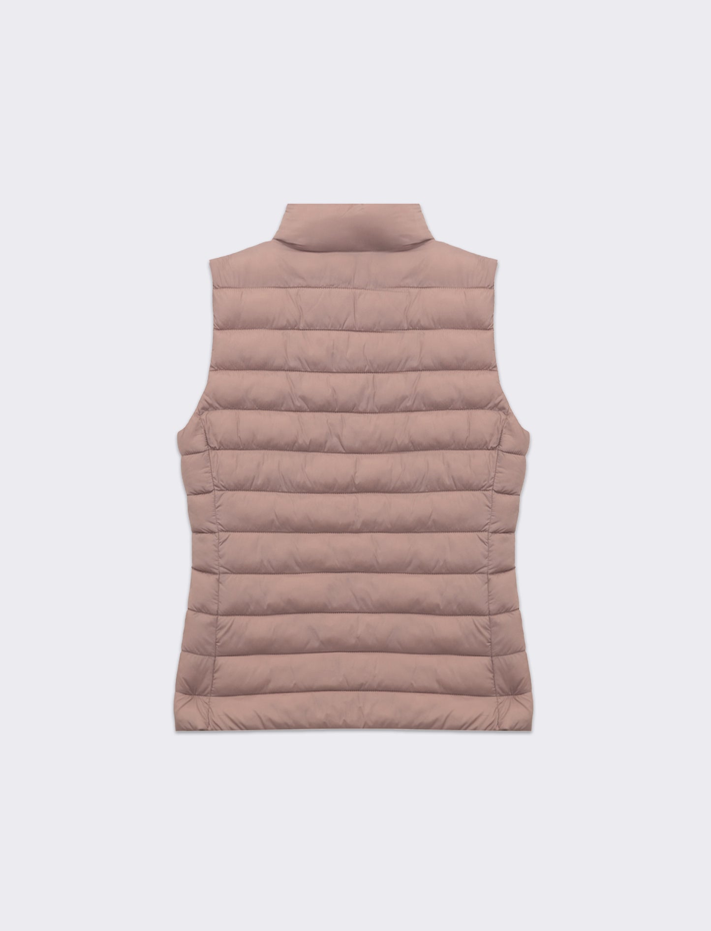 Giubbotto smanicato imbottito da donna - Rosa antico