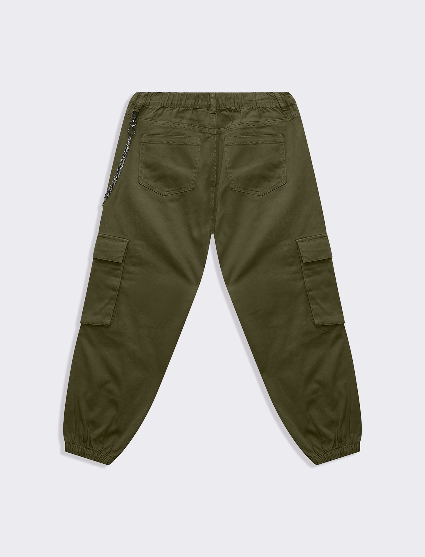 Pantalone con dettaglio catena da donna - Kaky 1