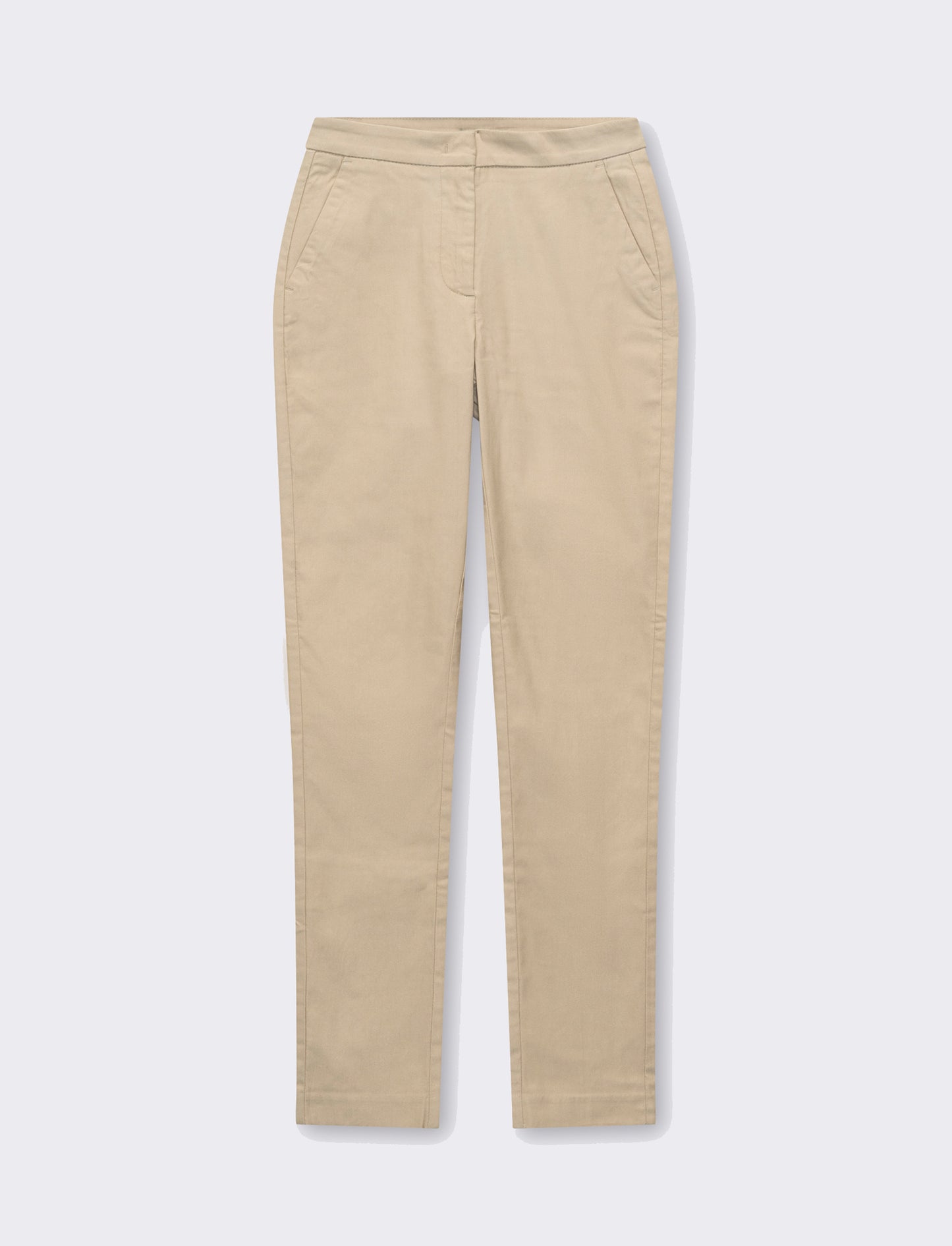 Woman's bengaline trousers for stylish comfort - Brown