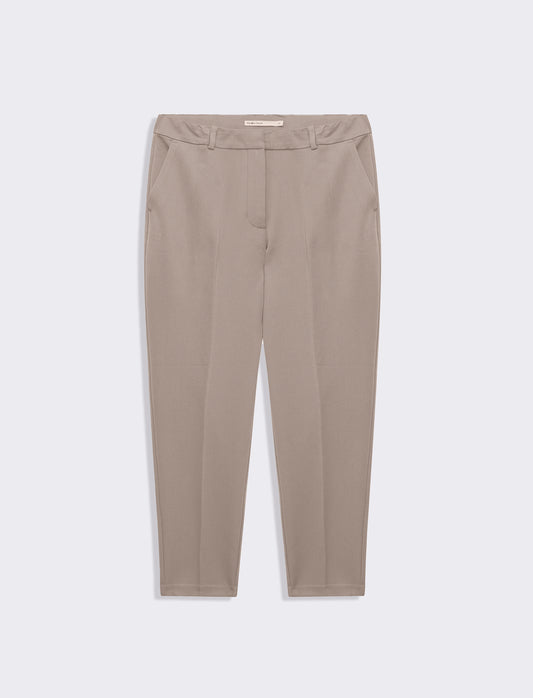 Pantalone basico da donna - Sabbia