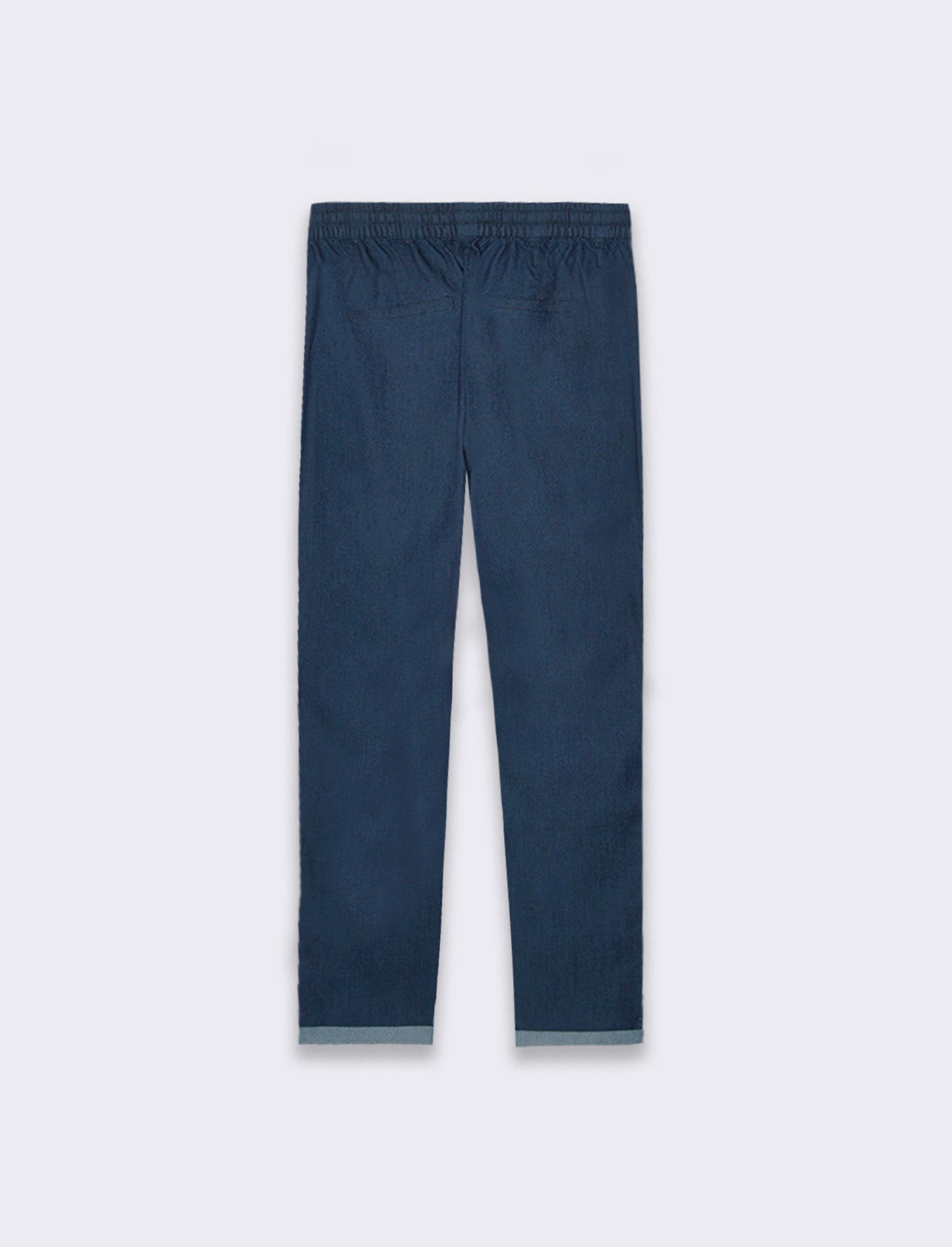 Pantalone con coullisse da donna - DENIM SCURO