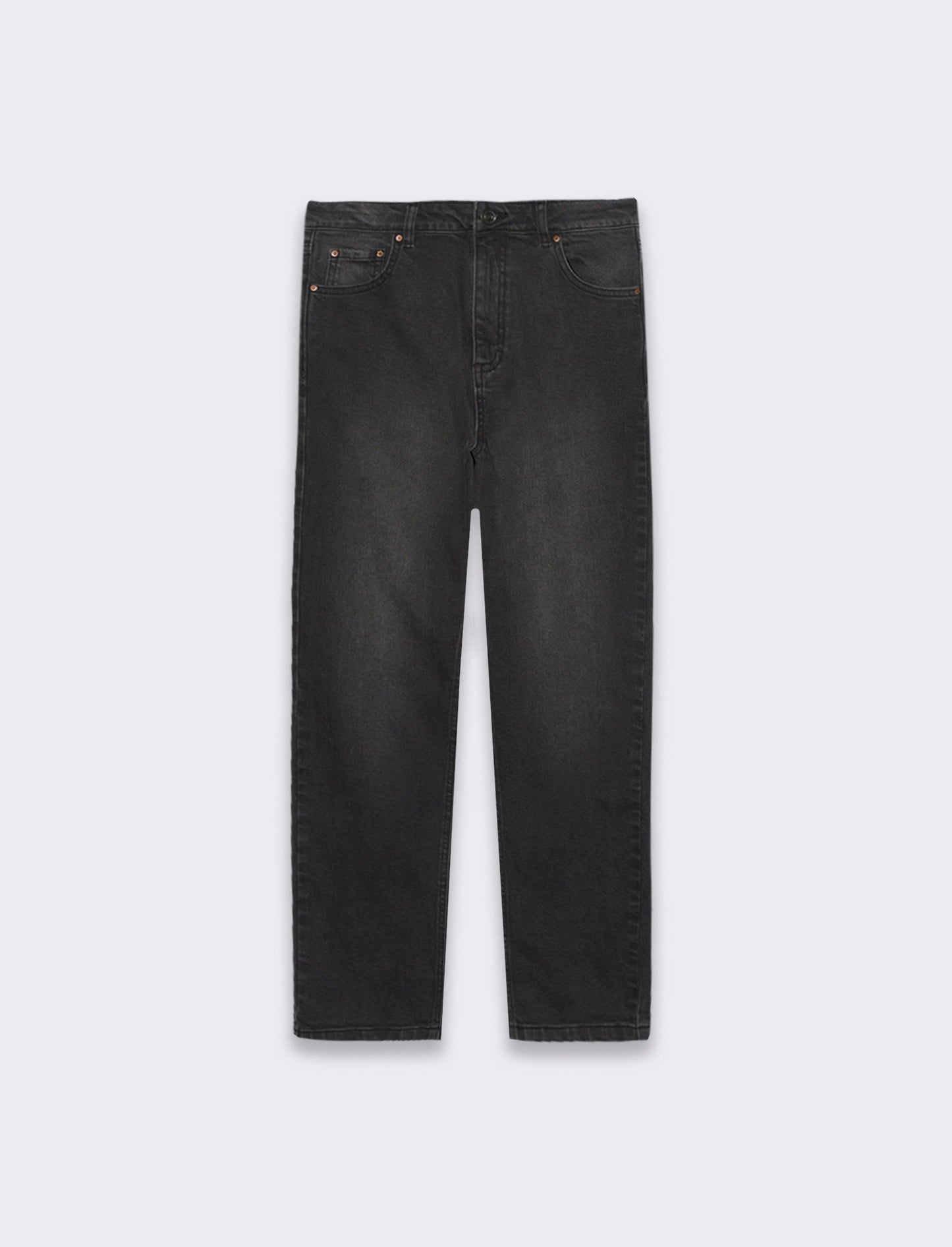 Woman's mom fit jeans for a stylish look - Black