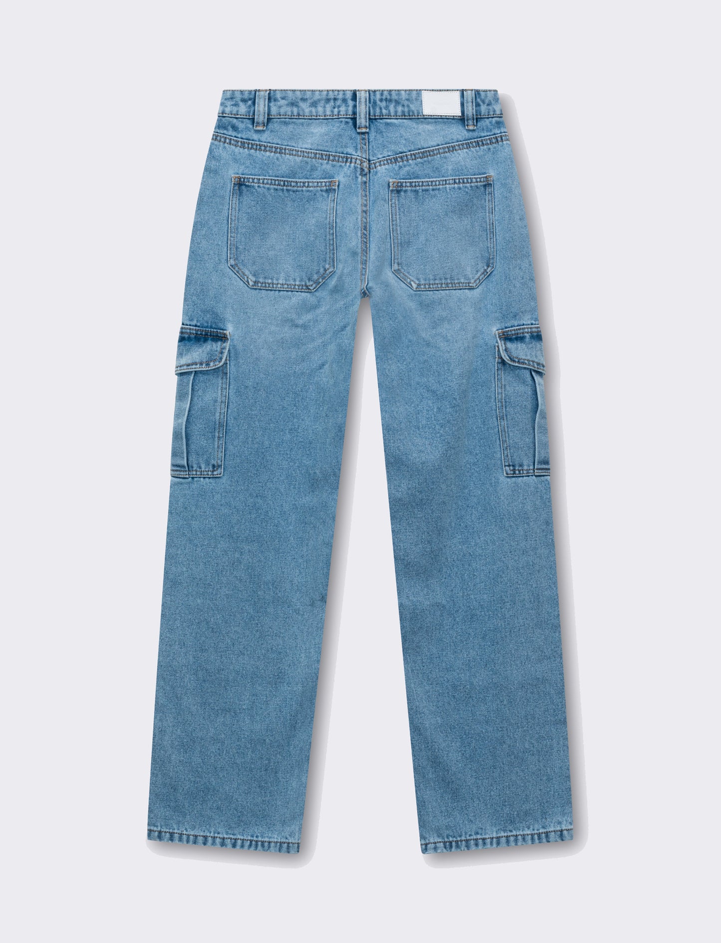 Jeans a gamba larga da donna - Denim