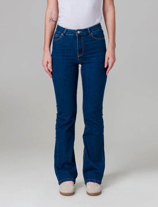 Jeans a zampa da donna - Denim