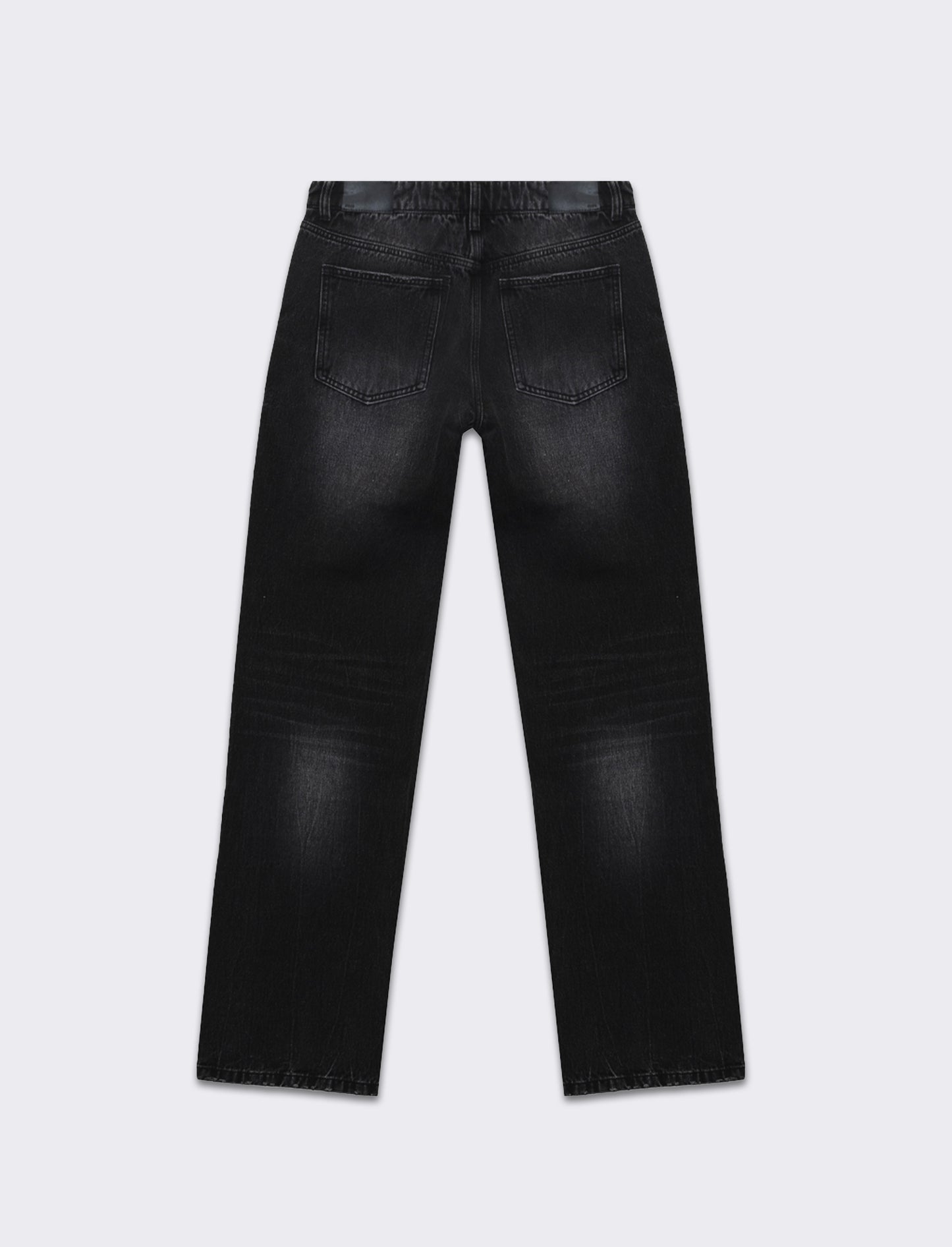 Jeans wide leg da donna - Nero
