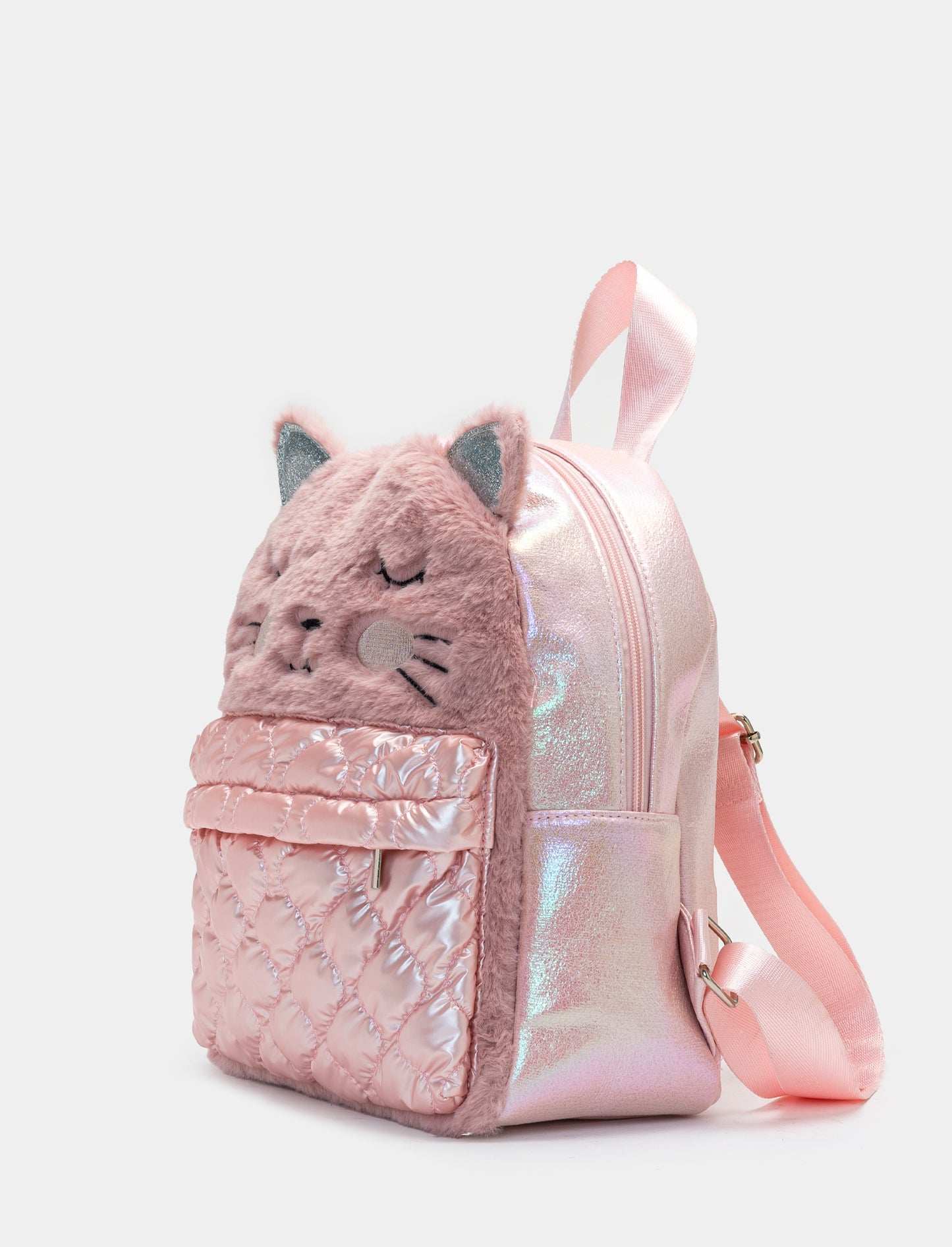 Girl's Cat Backpack - Pink