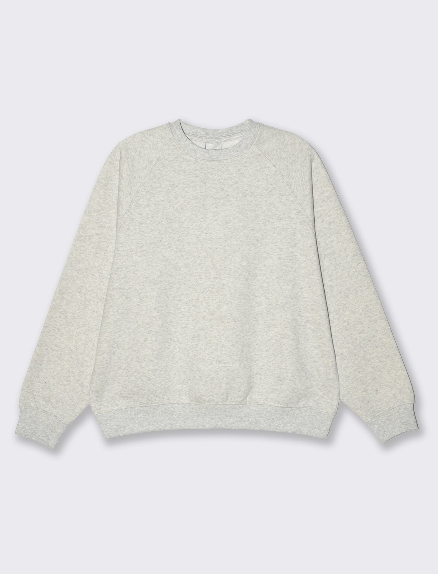 Woman's long sleeve crew neck sweatshirt - Grey