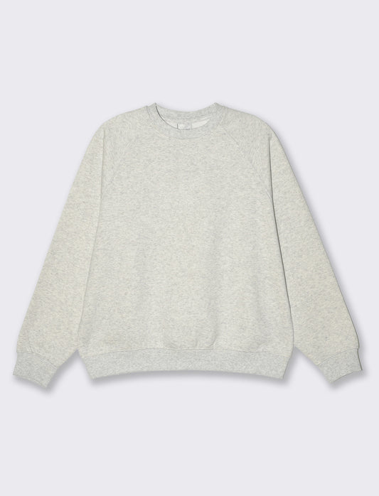Woman's long sleeve crew neck sweatshirt - Grey