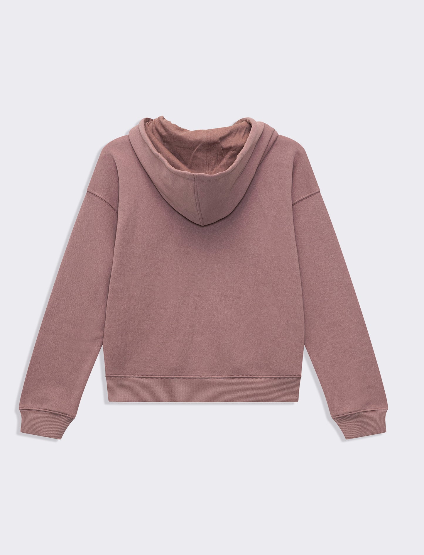 Woman's hooded zip sweatshirt for comfort and style - Pink