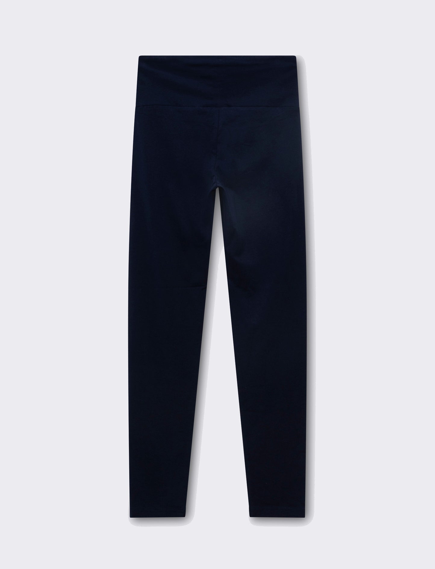 Woman's high waist basic leggings - Blue