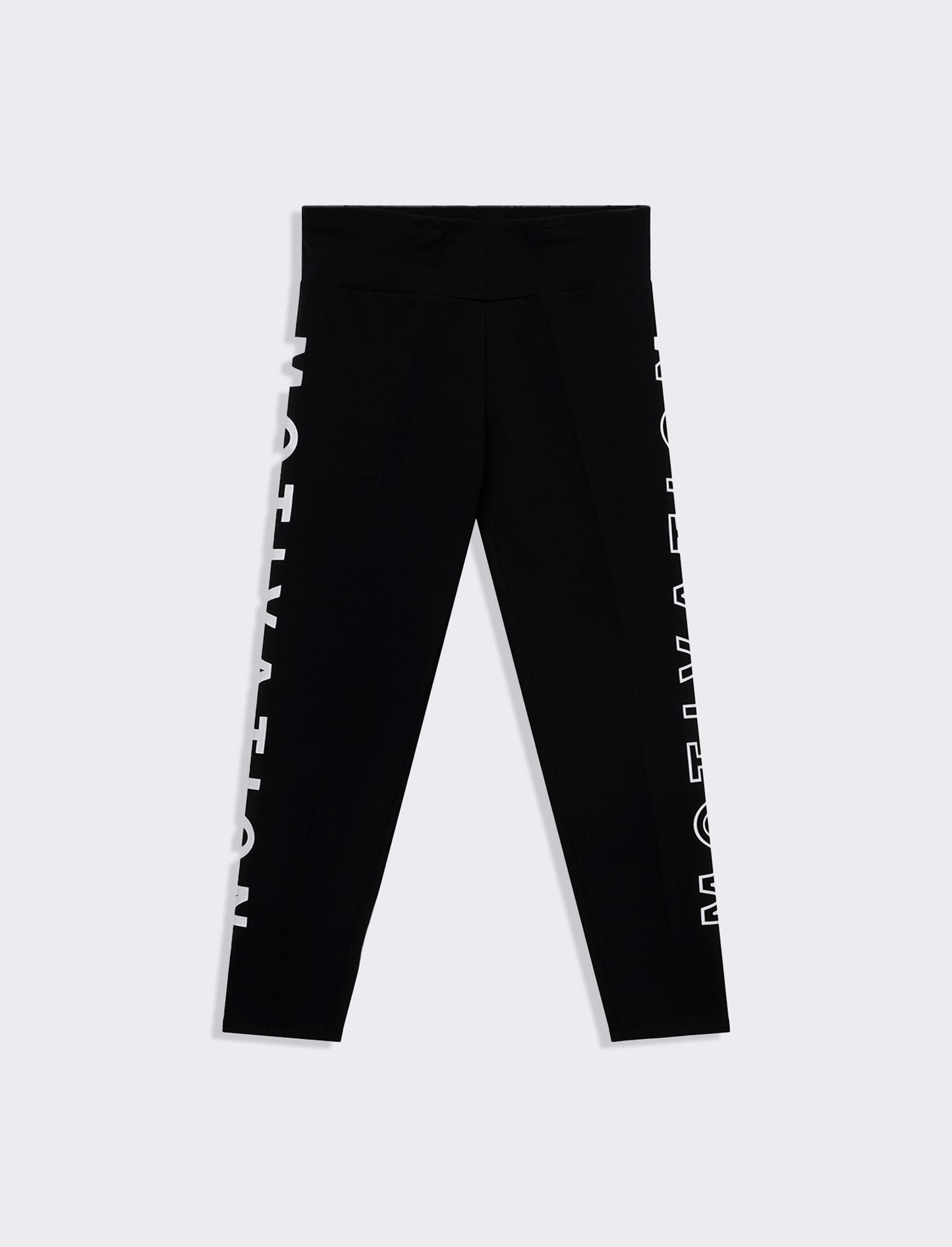 Woman's high-waisted printed leggings - 